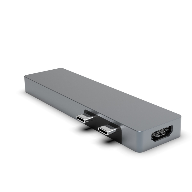 USB-C Hub 7 en 2 Compatible avec Thunderbolt 3 Port USB C 4K HDMI pour le MacBook Pro