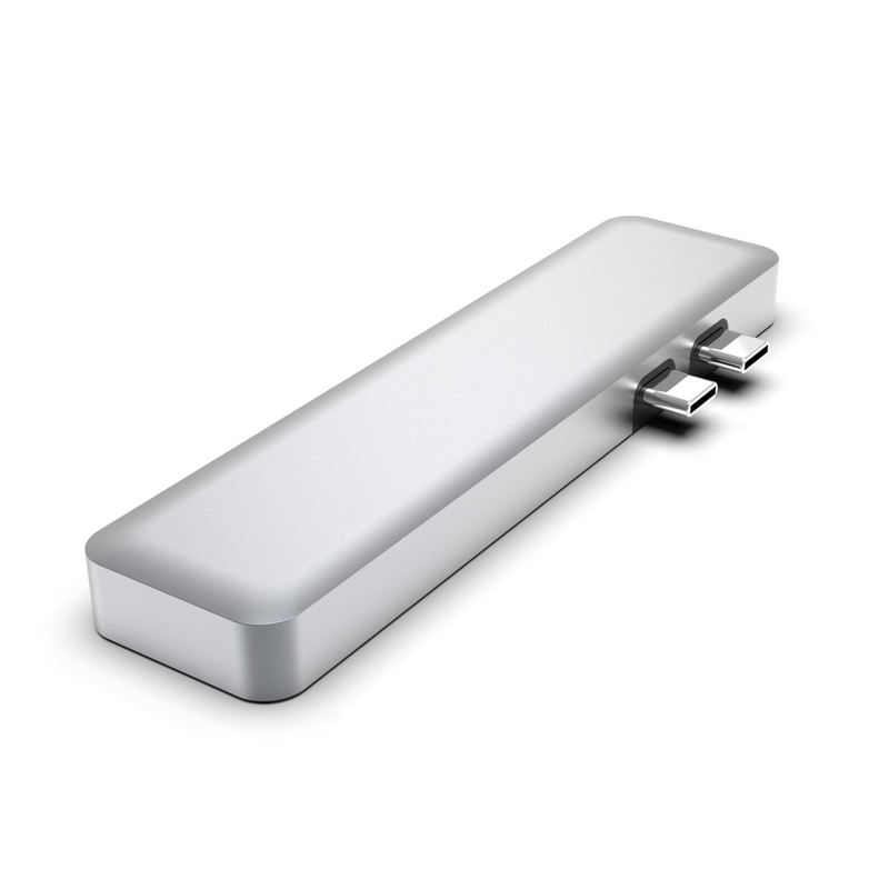 8 en 1 double type-c USB Hub avec ports USB-A HDMI lecteur de carte SD pour Mackbook pro