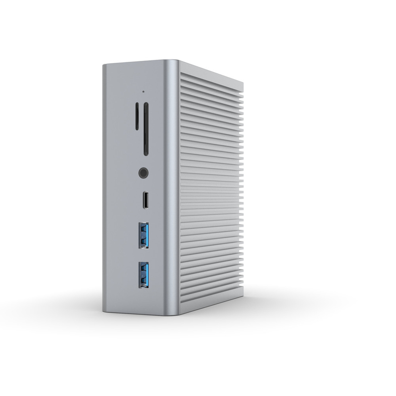 Laptop 15 en 1 Macbook Pro Station d'accueil Moniteur triple avec USB 3.1 2.0 RJ45 LAN SD