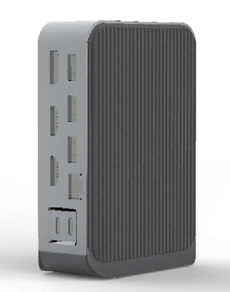16-en-1 Thunderbolt Displaylink Dock USB Docking Station Moniteur double Pour le MacBook et le Windows
