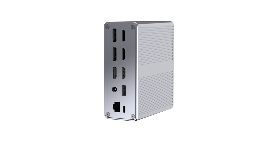 Port d'affichage USB 15-en-1 Station d'accueil USB double C 4K Pour Pour MacBook et Windows
