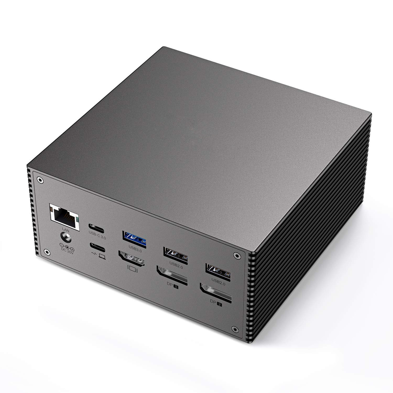 Station d'accueil USB C avec dissipation thermique intelligente 4K Résolution HDMI Vidéo de sortie