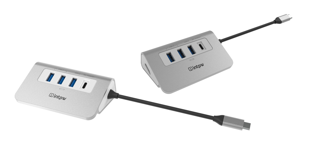 3.0 Adaptateur USB-C à USB-A 4 ports Type C HUB Expander Splitter OTG Adaptateur Station d'amarrage PC portable