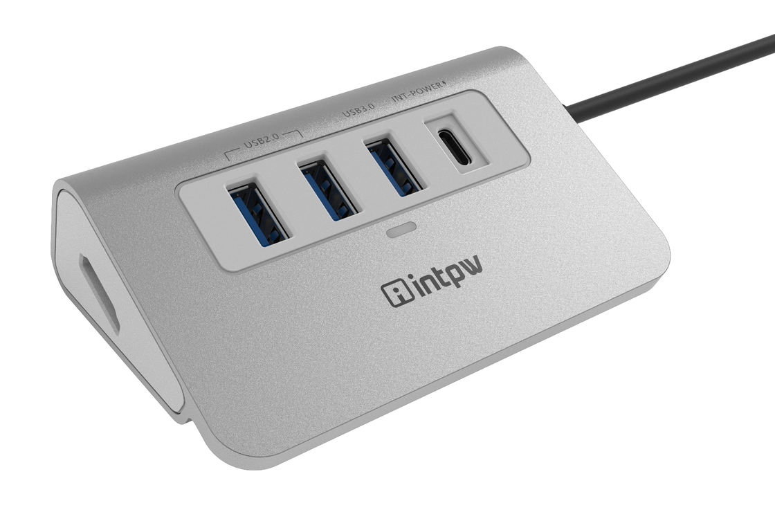 3.0 Adaptateur USB-C à USB-A 4 ports Type C HUB Expander Splitter OTG Adaptateur Station d'amarrage PC portable