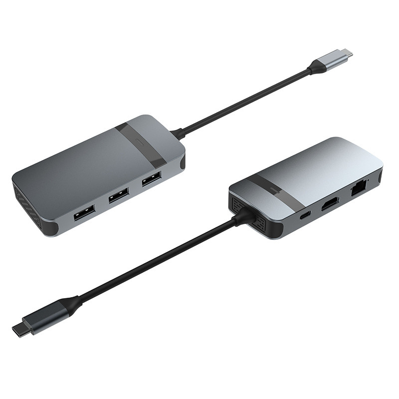 Adaptateur multiport réseau multiport USB 3.0 Port 6 en 1