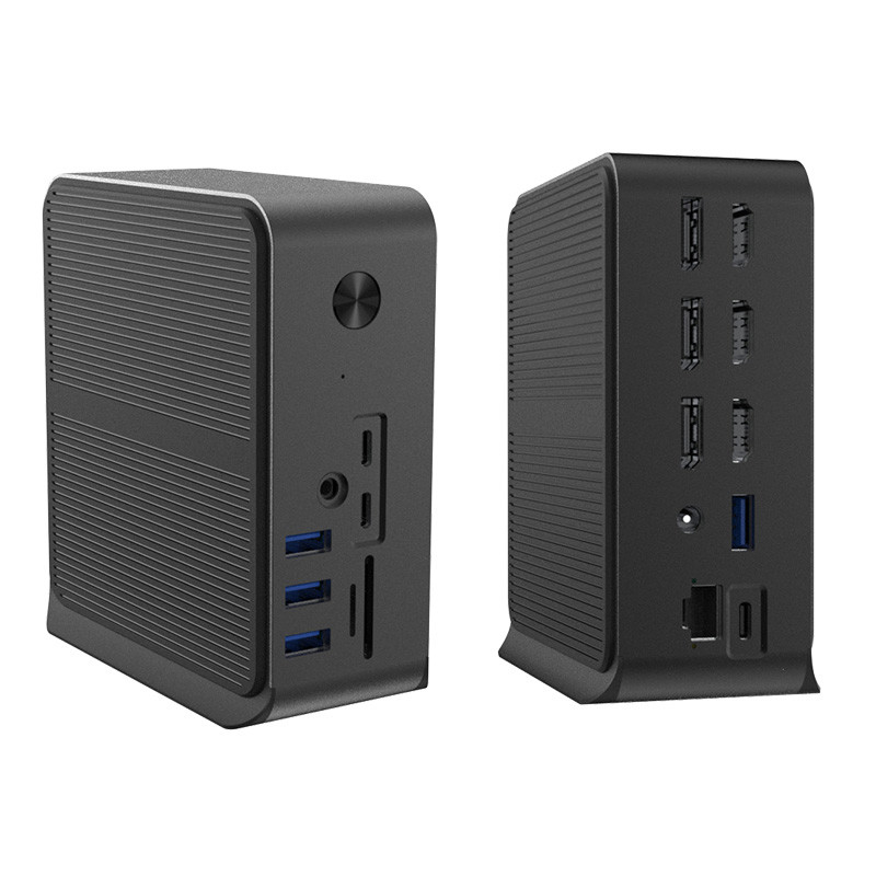 HDMI 4k 60hz Thunderbolt 3 Moniteur Lecteur de carte Gigabit Ethernet et prise audio