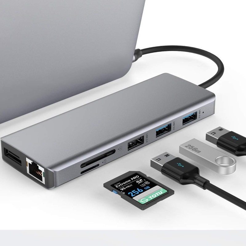 USB Hub HDMI USB de type C avec vitesse de transfert et alimentation électrique de 5 Gbps