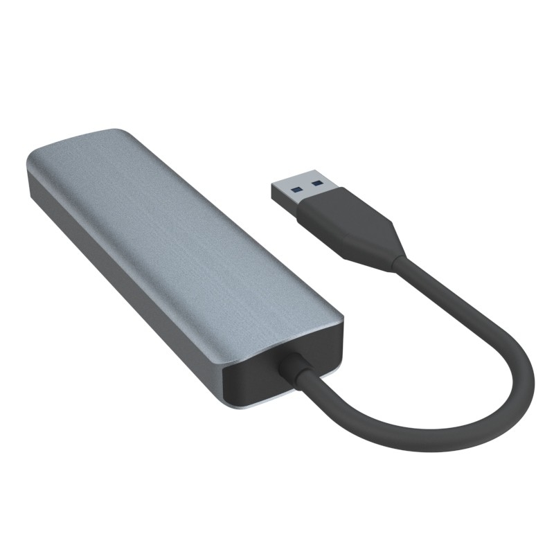 Tout en un USB A Hub Multiple USB 3.0 Hub Transfert de données sans effort 5Gbps Support électrique Mac