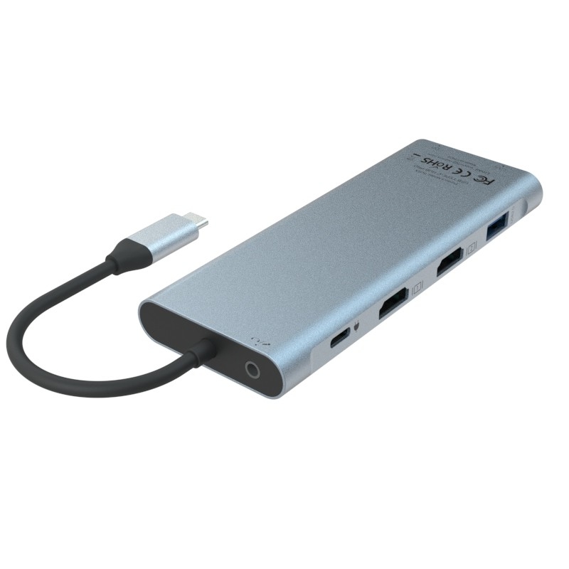 Adaptateur multi-fonctionnel USB de type C pour ordinateur portable et téléphone portable