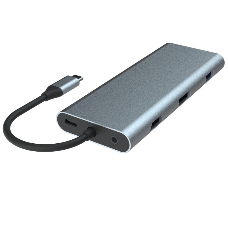 Macbook Pro Adapteur USB-A HDMI USB C avec prise électrique 5V/1A