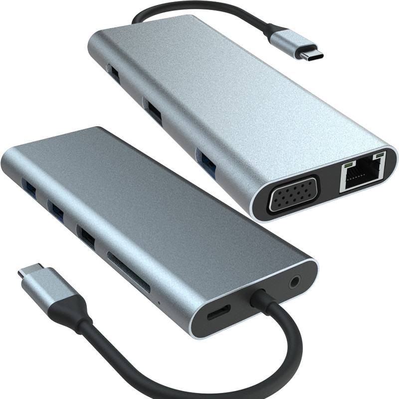 Macbook Pro Adapteur USB-A HDMI USB C avec prise électrique 5V/1A