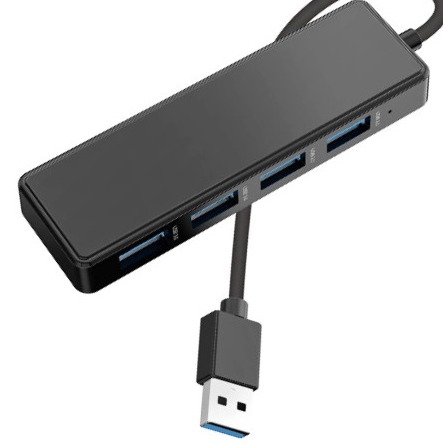 4 6 7 Port USB 3.0 Hub pour ordinateur portable USB A Splitter avec câble étendu Port d'alimentation USB C