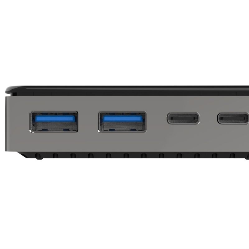 Type d'alimentation C à l'adaptateur USB Carré USB 3.0/2.0 Hub Transfert de données et connectivité Pour ordinateur portable