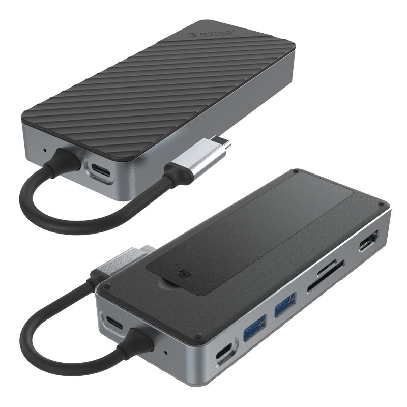 Displaylink Thunderbolt Dock Station d'accueil USB C avec boîtier magnétique Taux de transmission 10 Gbps Pour les SSD NVMe