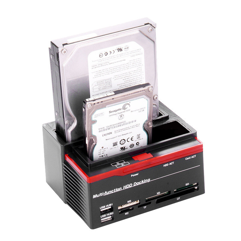 Station d'accueil HDD Ssd pour plusieurs disques SATA 3.5 avec clonage hors ligne