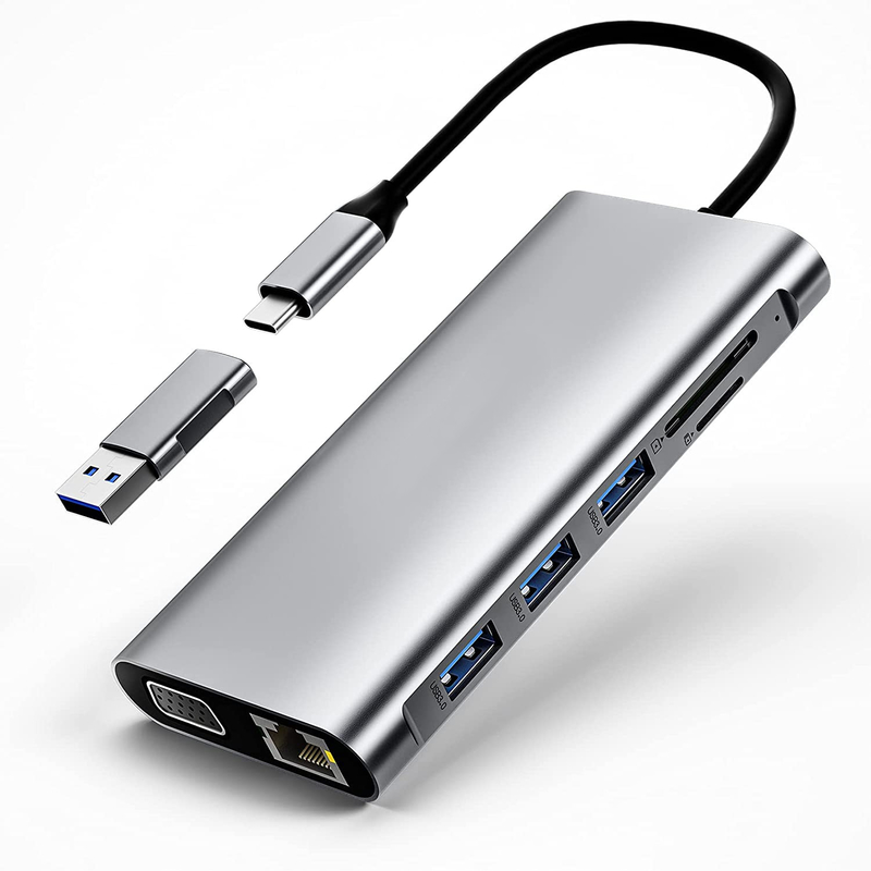USB 3.0 Hub Extension Type A Cable de données de type mâle à femelle avec alimentation USB C Hub Extra Long