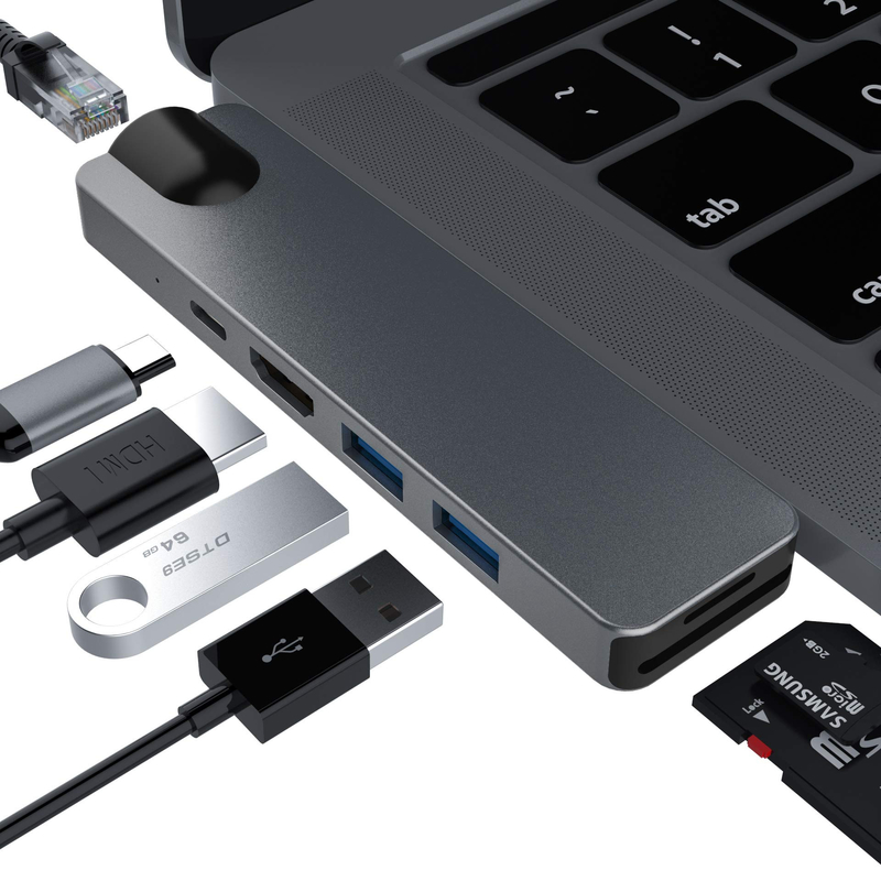 Vga Hub Hdmi USB C Station d'accueil USB C Multi Hub Splitter Concentrator Station d'accueil de PC portable