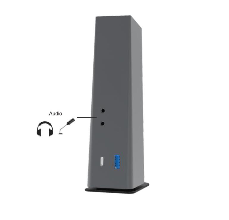 Station d'accueil USB C 4k Hdmi avec alimentation USB Type-C 4K Ethernet RJ45 Station d'accueil