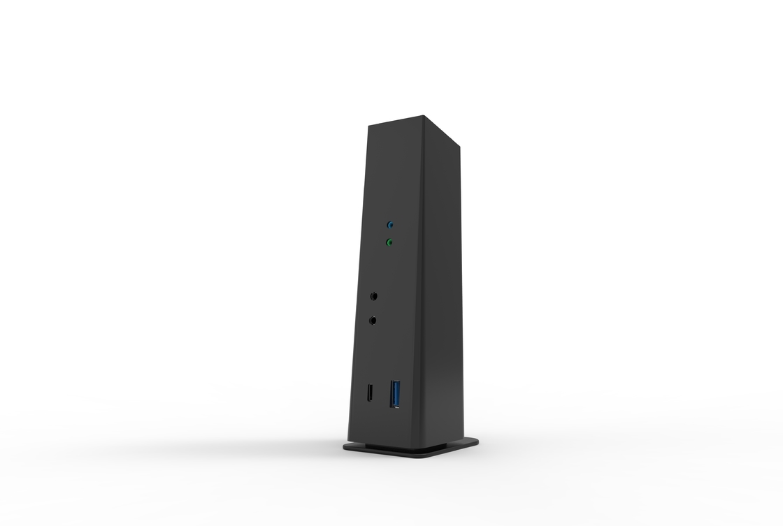 Station d'accueil portable Thunderbolt pour ordinateur portable à câble intégré USB3.0 Station d'accueil hub