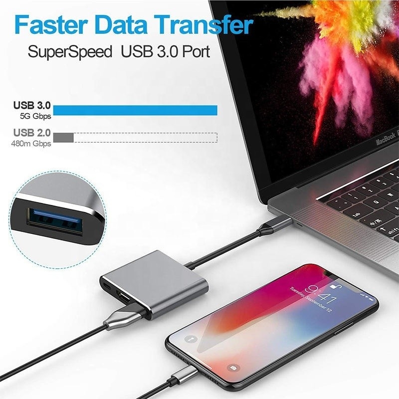 Cable convertisseur d'adaptateur USB 3.0