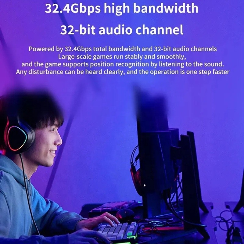 Jacket en PVC Homme-Femme câble USB C de type C à l'adaptateur de l'écran du port d'affichage pour vidéo audio 8K 60Hz