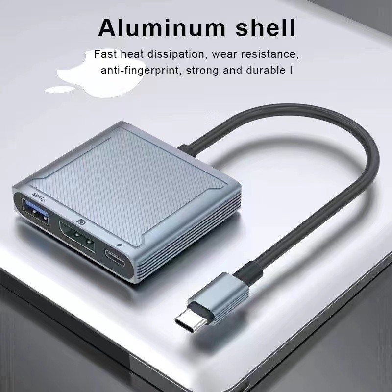 USB C Hub avec HDMI et port d' affichage, 13 en 1 USB C à port d' affichage Hub avec 100W PD