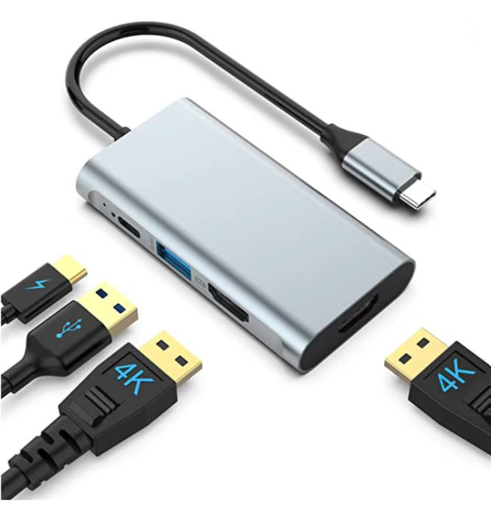 USB 3.0 à 6 ports USB Hub et adaptateur Ethernet 1000Mbps pour une compatibilité homme-femme
