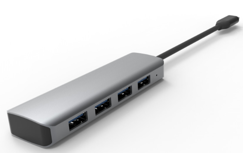 USB 3.0 à 6 ports USB Hub et adaptateur Ethernet 1000Mbps pour une compatibilité homme-femme