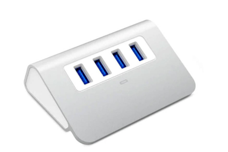 Interface de type C 4 en 1 4 ports Hub Type-C OTG vers USB 3.0 2.0 Adapteur alliage d'aluminium