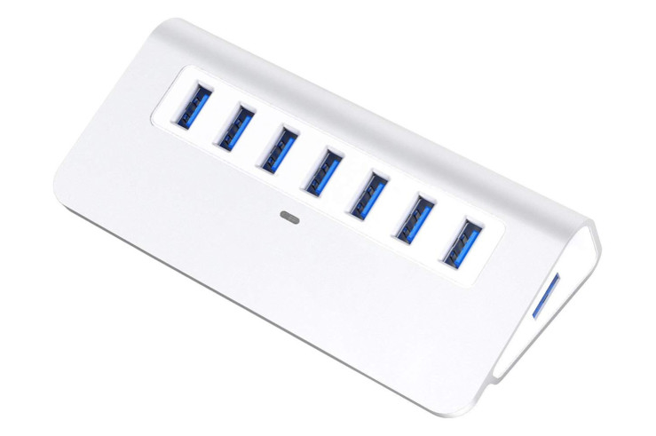 Interface de type C 4 en 1 4 ports Hub Type-C OTG vers USB 3.0 2.0 Adapteur alliage d'aluminium