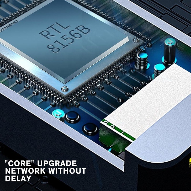 Adaptateur Ethernet USB 3.0 de type C en aluminium 2 en 1 pour une connexion réseau rapide et stable