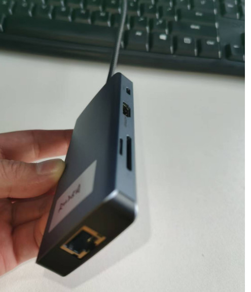 4K HDMI 9 en 1 Hub USB-C avec USB 3.1 Adaptateur de station d'accueil multi-port