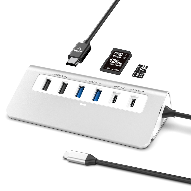 Caractéristiques supplémentaires Station d'amarrage USB-C 9 en 1 avec manuel d'utilisation et conception compacte inclus
