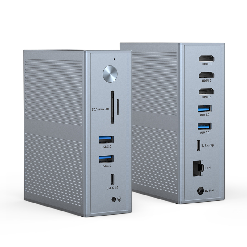 L'alimentation électrique Subosen USB-C PD 100W Station d'accueil USB-C pour une compatibilité rapide et fluide des appareils