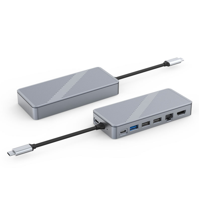 Station d'accueil USB-C USB 3.0 Ethernet 1G HDMI 4K pour appareils USB C Compatibilité