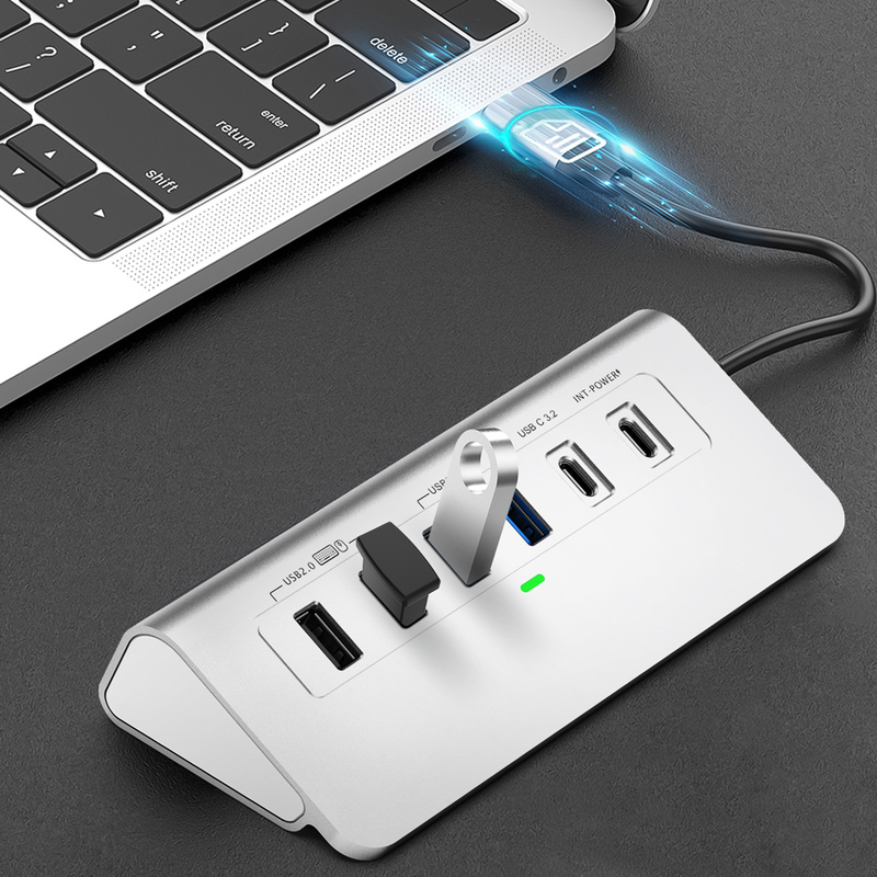 Sortie HDMI 4K Hub USB C haute résolution avec sortie HDMI 4K pour affichage haute résolution et streaming vidéo