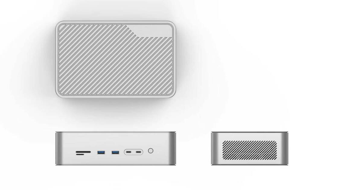 Hub USB de type C léger Prise en charge du lecteur de carte SD HDMI Ethernet USB 3.0 Compatible avec les appareils Windows Mac et Linux