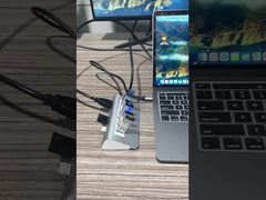 Station d'accueil mini USB-C 9 en 1